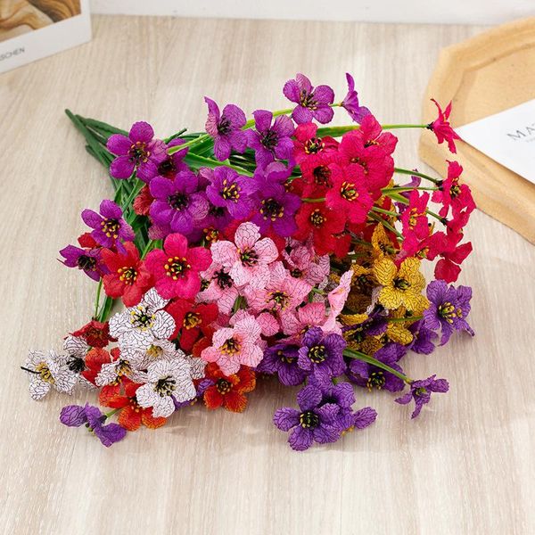 decorative flowers & wreaths 1 bunch 18 heads artificial chamomile flower plastic mini bouquet for home wedding decor diy fake floral arrang
decorative flowers & wreaths 1 bunch 18 heads artificial chamomile flower plastic mini bouquet for home wedding decor diy fake floral arrang