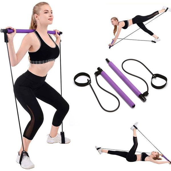 yoga resistance elastic bands pilates bar gym stick workout multi-functional equipment bodybuilding training tretch
yoga resistance elastic bands pilates bar gym stick workout multi-functional equipment bodybuilding training tretch