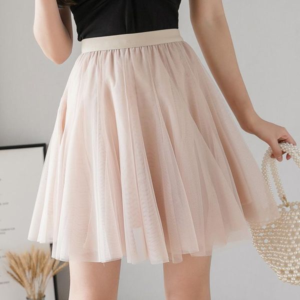 summer fashion and all-match mesh skirt women multi-piece stitching short gauze a-line skirts, Black
summer fashion and all-match mesh skirt women multi-piece stitching short gauze a-line skirts, Black