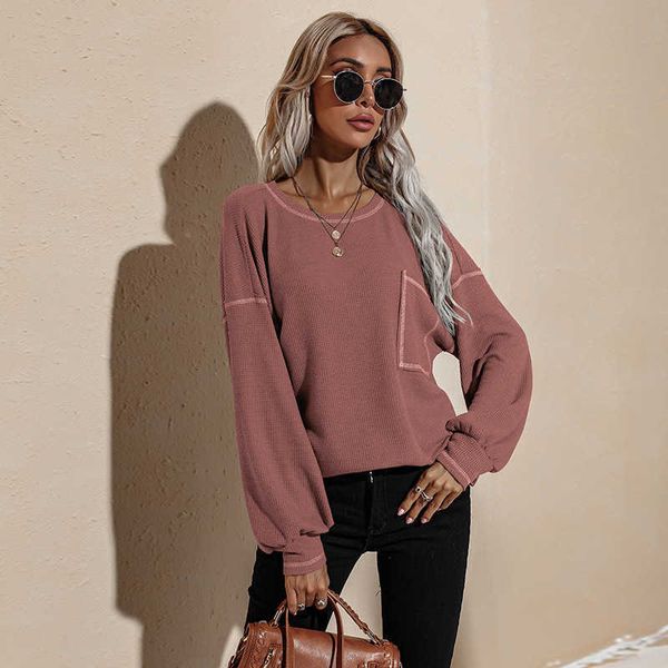 women's hoodies autumn solid color hoodie casual o-neck fashion minimalist loose bat long sleeved 210712, Black
women's hoodies autumn solid color hoodie casual o-neck fashion minimalist loose bat long sleeved 210712, Black