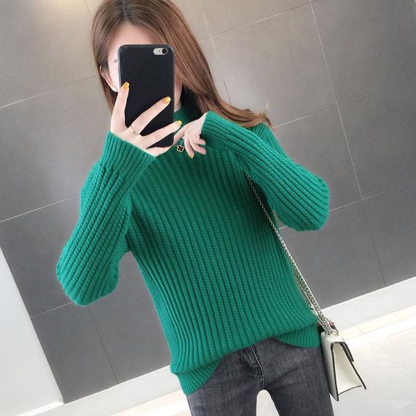 women's sweaters 2021 autumn winter pullovers women loose warm thicken knitted sweater female casual white, White;black
women's sweaters 2021 autumn winter pullovers women loose warm thicken knitted sweater female casual white, White;black