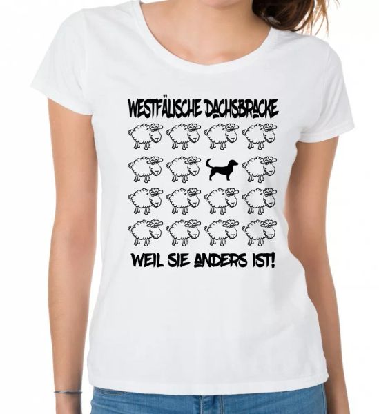 westfälische dachsbracke womens t-shirt black sheep women dog dogs bracken, White;black
westfälische dachsbracke womens t-shirt black sheep women dog dogs bracken, White;black