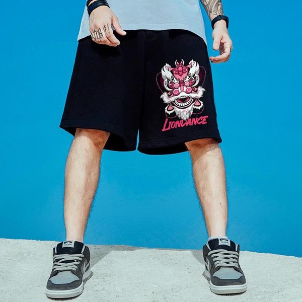 plus cotton men's shorts, size loose trendy brand sports five-point pants shorts, White;black
plus cotton men's shorts, size loose trendy brand sports five-point pants shorts, White;black