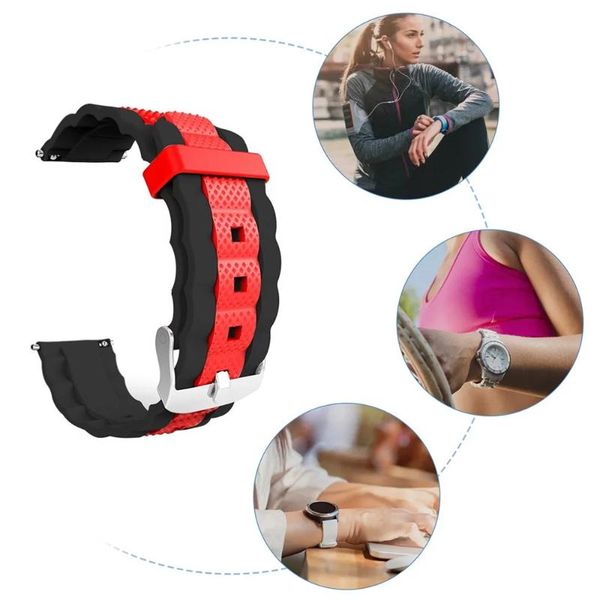watch bands 22mm strap for gt 2e 2 46mm wristband sports silicone bracelet samsung galaxy gear s3 huami gtr 47mm, Black;brown
watch bands 22mm strap for gt 2e 2 46mm wristband sports silicone bracelet samsung galaxy gear s3 huami gtr 47mm, Black;brown
