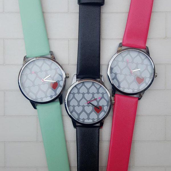 wristwatches 2021 heart dial strap watch,textured leather print design watch unique heart-shaped second hand women quartz, Slivery;brown
wristwatches 2021 heart dial strap watch,textured leather print design watch unique heart-shaped second hand women quartz, Slivery;brown