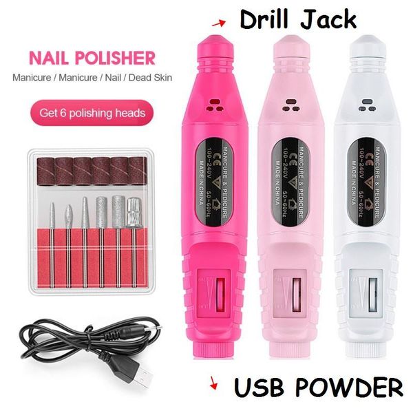 nail drill & accessories 1set electric machine kit usb charging manicure pedicure 6 bits sanding buffer file art pen tslm1
nail drill & accessories 1set electric machine kit usb charging manicure pedicure 6 bits sanding buffer file art pen tslm1