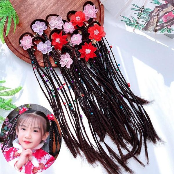 1pair kid elastic hair band rubber accessories kids flower wig headband girls twist braid rope headdress child gift, Slivery;white
1pair kid elastic hair band rubber accessories kids flower wig headband girls twist braid rope headdress child gift, Slivery;white