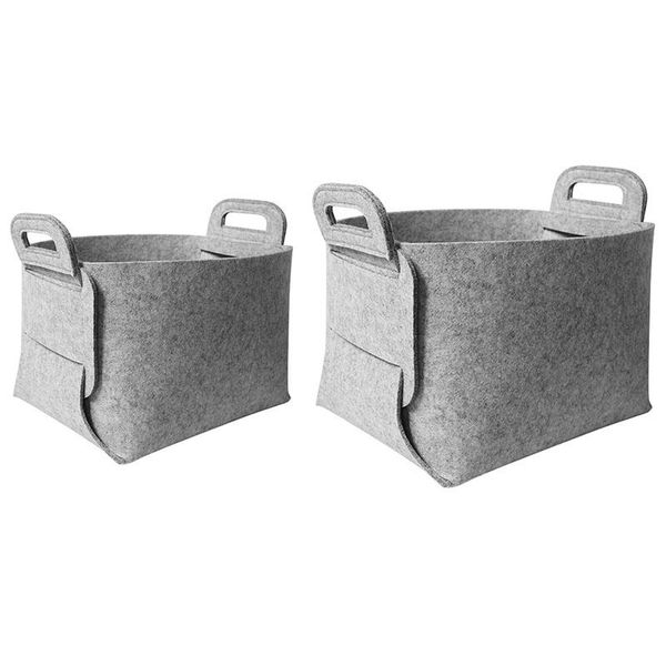 storage baskets 2pcs felt bin foldable toy cloth organizer basket with handles for bedroom kids room bookshelf office closet
storage baskets 2pcs felt bin foldable toy cloth organizer basket with handles for bedroom kids room bookshelf office closet