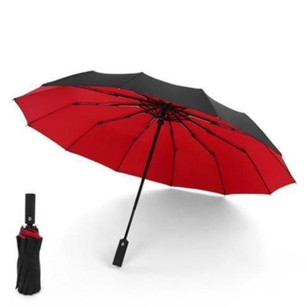 umbrellas strong windproof double automatic 3 folding umbrella female male 10k car luxury large parasol rain women men business
umbrellas strong windproof double automatic 3 folding umbrella female male 10k car luxury large parasol rain women men business