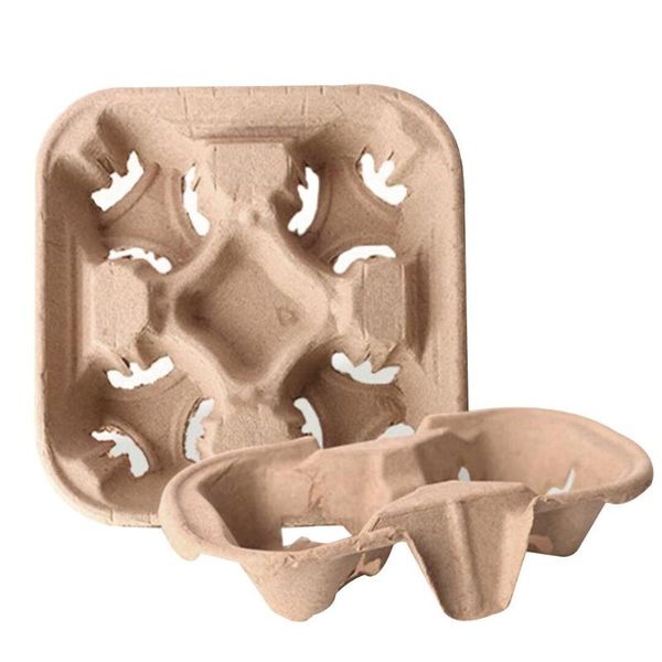 disposable dinnerware 2/4 pulp cup drink carrier biodegradable tray paper holder eco-friendly for delivery coffee shops and takeaway
disposable dinnerware 2/4 pulp cup drink carrier biodegradable tray paper holder eco-friendly for delivery coffee shops and takeaway