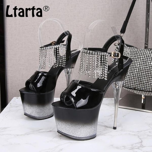 dress shoes ltarta 2021 women walking show platform bling sandals for party charm ladies nightclub lfd, Black
dress shoes ltarta 2021 women walking show platform bling sandals for party charm ladies nightclub lfd, Black