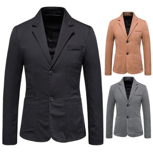 men's suits & blazers solid color suit clothing youth casual korean style slim plus size single western jacket robe de soirée mariage, White;black
men's suits & blazers solid color suit clothing youth casual korean style slim plus size single western jacket robe de soirée mariage, White;black