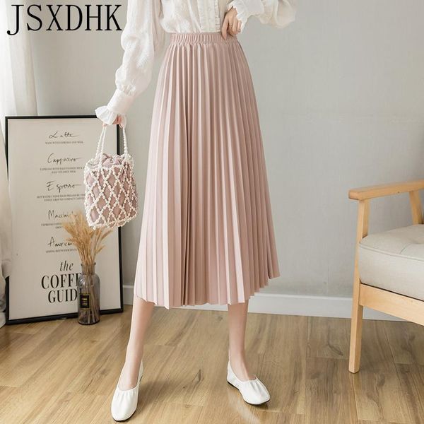 women summer pleated long skirts high waist elegant pink skirt casual clothes midi fashionable high-quality slim, Black
women summer pleated long skirts high waist elegant pink skirt casual clothes midi fashionable high-quality slim, Black