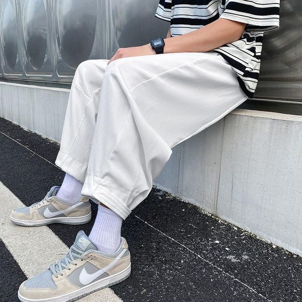 men's pants summer thin casual fashion black pink white wide-leg men streetwear loose hip-hop harem mens m-2xl
men's pants summer thin casual fashion black pink white wide-leg men streetwear loose hip-hop harem mens m-2xl