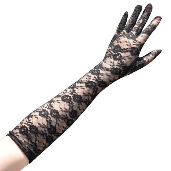 five fingers gloves women lace summer sunscreen thin long uv blocking black pink mesh elasticity full finger driving, Blue;gray
five fingers gloves women lace summer sunscreen thin long uv blocking black pink mesh elasticity full finger driving, Blue;gray