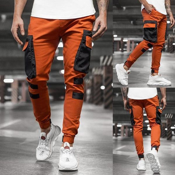 casual men autumn winter pocket patchwork jogger trousers long cargo pants streetwear 2021 men's, Black
casual men autumn winter pocket patchwork jogger trousers long cargo pants streetwear 2021 men's, Black