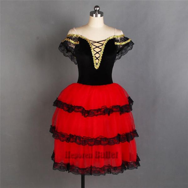 stage wear female ballet costumes professional dance canopy tent skirt tutu princess veil custom, Black;red
stage wear female ballet costumes professional dance canopy tent skirt tutu princess veil custom, Black;red