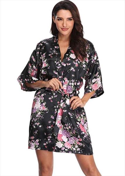silk satin floral wedding bride womens sleepwears bridesmaid robe bathrobe short kimono night bath fashion dressing gown md02, Black;red
silk satin floral wedding bride womens sleepwears bridesmaid robe bathrobe short kimono night bath fashion dressing gown md02, Black;red