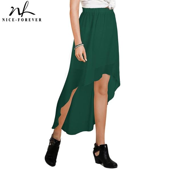 skirts nice-forever summer women solid color swing elastic skirt casual flare bty361, Black
skirts nice-forever summer women solid color swing elastic skirt casual flare bty361, Black