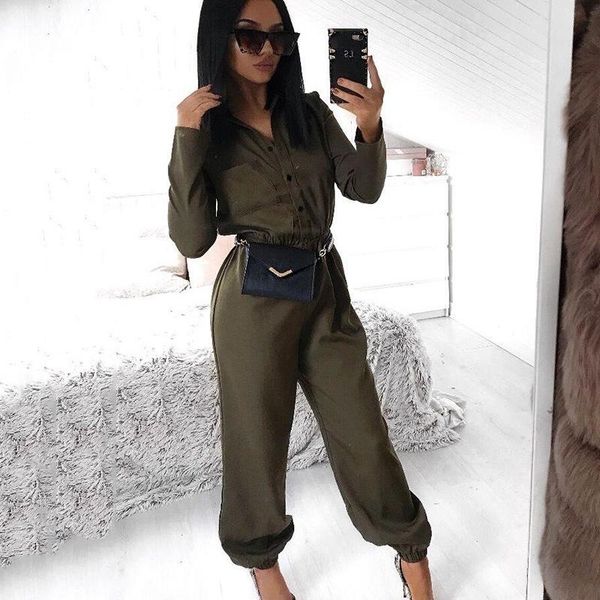women's jumpsuits & rompers women full length romper lady solid jumpsuit single breasted safari style overalls lfd8178, Black;white
women's jumpsuits & rompers women full length romper lady solid jumpsuit single breasted safari style overalls lfd8178, Black;white