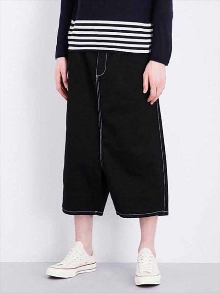 men's pants low-grade harlan casual wide leg spring/summer black line stitching eight design straight
men's pants low-grade harlan casual wide leg spring/summer black line stitching eight design straight