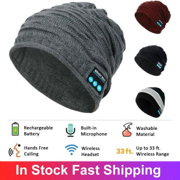 winter knitted warm beanie caps for man women casual bluetooth led hat wireless smart cap headset headphone speaker outdoor hats, Black;white
winter knitted warm beanie caps for man women casual bluetooth led hat wireless smart cap headset headphone speaker outdoor hats, Black;white