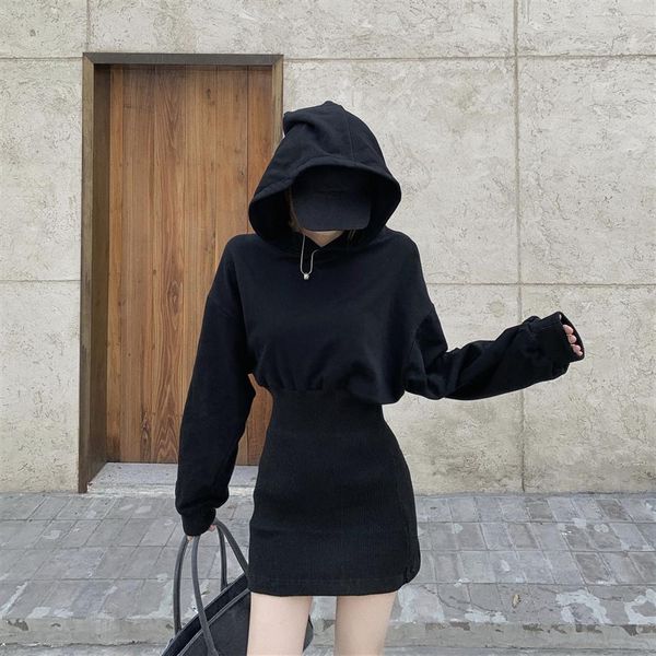 jxmyy new product fashion casual solid color hooded sweater dress waist western style long-sleeved bag hip dress women 210412, Black;gray
jxmyy new product fashion casual solid color hooded sweater dress waist western style long-sleeved bag hip dress women 210412, Black;gray