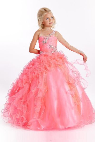 toddler girl' pageant dresses 2021 sheer tulle one long sleeve flower girls' dress beaded ruffles birthday party formal baby gown, White;red
toddler girl' pageant dresses 2021 sheer tulle one long sleeve flower girls' dress beaded ruffles birthday party formal baby gown, White;red