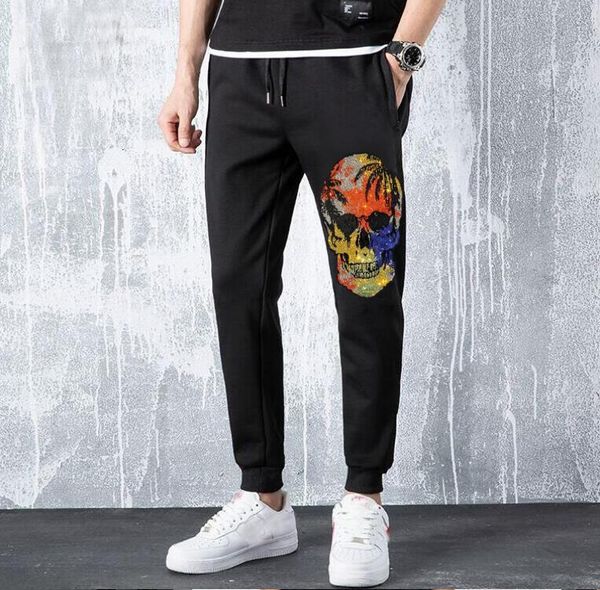 men's pants sweatpants make diamond stone of cotton men's pure streetwear long, Black
men's pants sweatpants make diamond stone of cotton men's pure streetwear long, Black