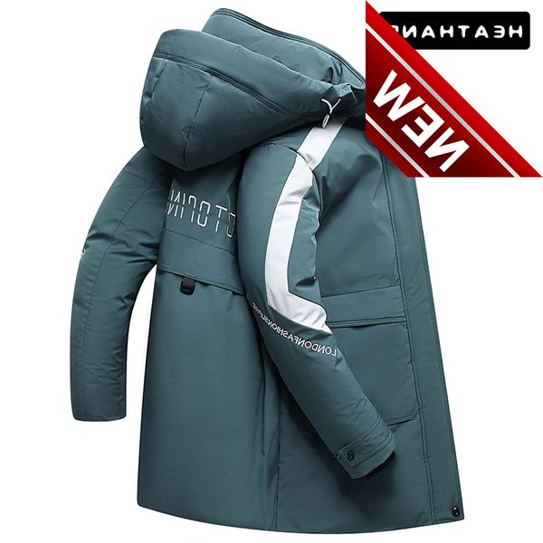 winter windproof puffer jacket men's thicken warm down jackets fashion mens white duck coat casual long parkas men coats, Black
winter windproof puffer jacket men's thicken warm down jackets fashion mens white duck coat casual long parkas men coats, Black