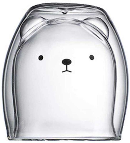 300ml cute mugs glass double wall insulated espresso cup, coffee tea milk cup,gift for office and personal birthday (bear)
300ml cute mugs glass double wall insulated espresso cup, coffee tea milk cup,gift for office and personal birthday (bear)