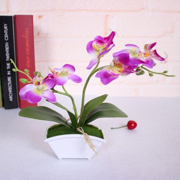 artificial butterfly orchid flower + vase set real touch leaves plants overall floral for wedding gift p10 decorative flowers & wreaths
artificial butterfly orchid flower + vase set real touch leaves plants overall floral for wedding gift p10 decorative flowers & wreaths