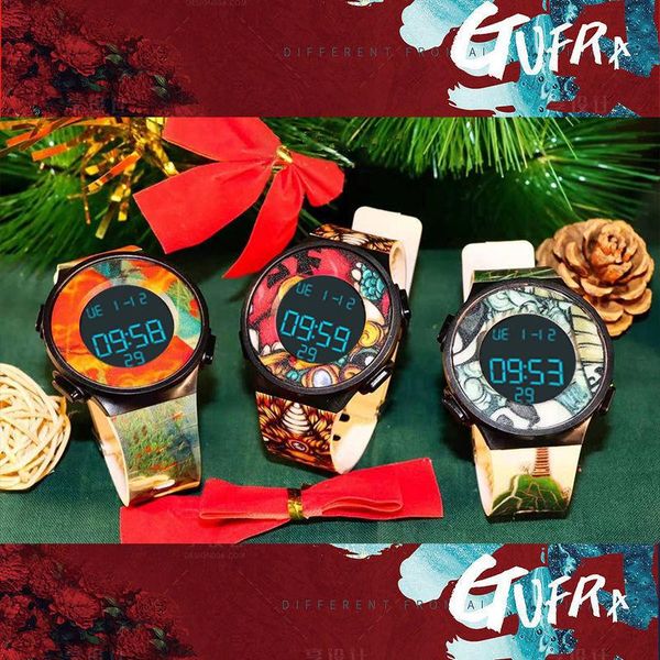 wristwatches chinese style multi-function chronograph second men's electronic watch women waterproof led couple digital, Slivery;brown
wristwatches chinese style multi-function chronograph second men's electronic watch women waterproof led couple digital, Slivery;brown