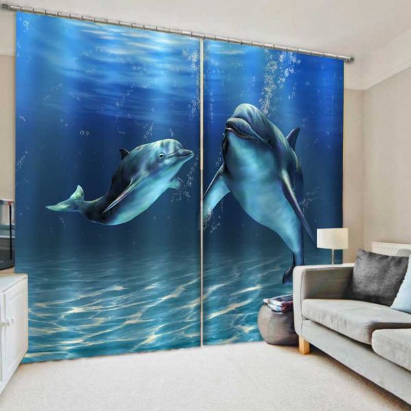 custom ocean dolphin curtains window balcony thickened windshield blackout 3d curtain & drapes
custom ocean dolphin curtains window balcony thickened windshield blackout 3d curtain & drapes