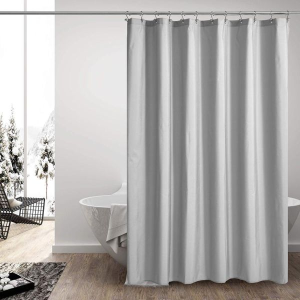 shower curtain for bathroom with 12 hooks, polyester fabric machine washable waterproof curtains 70 x inch(gray)
shower curtain for bathroom with 12 hooks, polyester fabric machine washable waterproof curtains 70 x inch(gray)