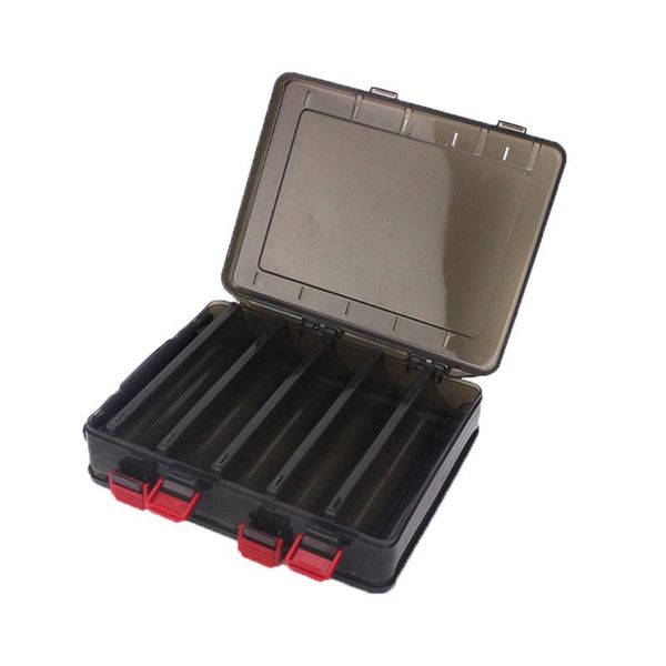 double sided black mini fishing tackle box fish lures hooks baits plastic storage holder square case accessories
double sided black mini fishing tackle box fish lures hooks baits plastic storage holder square case accessories