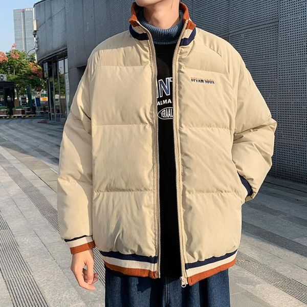 men's down & parkas men winter mens puffer jacket outwear coat windbreak block stand collar patchwork mid-length casual, Black
men's down & parkas men winter mens puffer jacket outwear coat windbreak block stand collar patchwork mid-length casual, Black