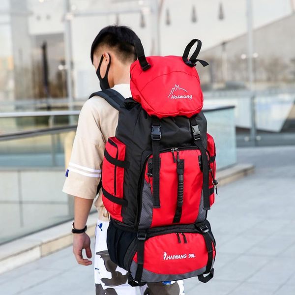 outdoor bags 90l travel bag camping backpack hiking army climbing trekking mountaineering mochila large capacity sport
outdoor bags 90l travel bag camping backpack hiking army climbing trekking mountaineering mochila large capacity sport
