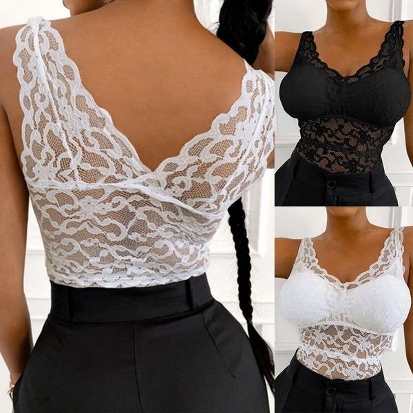 women's tanks & camis women underwear plus size s-5xl crop vest female lace wireless bras ladies lingerie v-neck tank girls tupe to, White
women's tanks & camis women underwear plus size s-5xl crop vest female lace wireless bras ladies lingerie v-neck tank girls tupe to, White