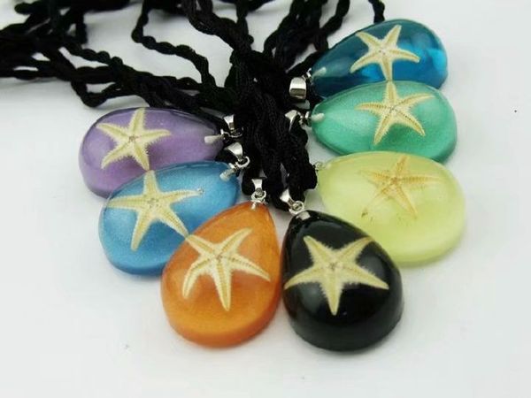10 pcs embedded rare charming mixed colorful real starfish pendant accessories, Silver
10 pcs embedded rare charming mixed colorful real starfish pendant accessories, Silver
