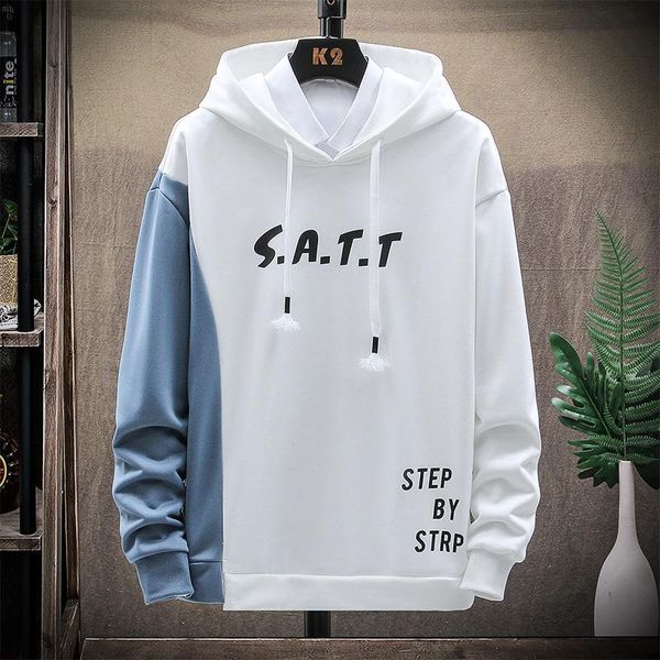 men's hoodies & sweatshirts 2021 spring autumn casual sweatshirt patchwork male young fashion trend man, Black
men's hoodies & sweatshirts 2021 spring autumn casual sweatshirt patchwork male young fashion trend man, Black