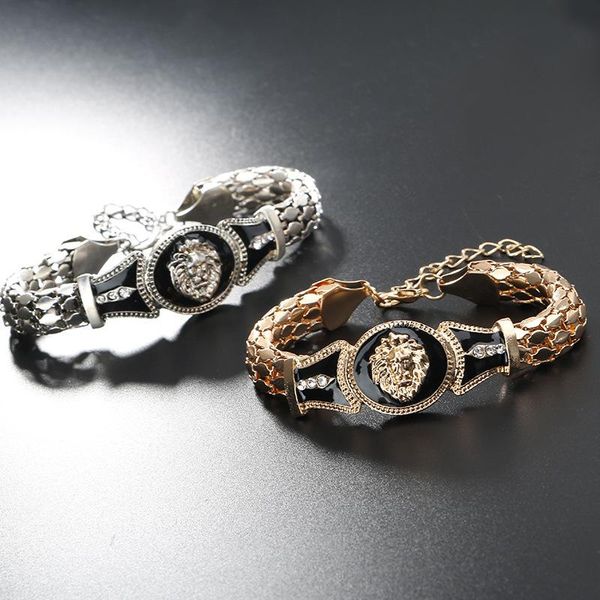 cubic zirconia enamel lion bracelet for women snake bone chain bracelets luxury korean brand hand jewelry gift z353 charm, Golden;silver
cubic zirconia enamel lion bracelet for women snake bone chain bracelets luxury korean brand hand jewelry gift z353 charm, Golden;silver