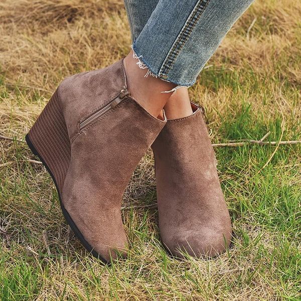 boots pointed toe booties winter women leopard ankle footwear platform high heels wedges shoes woman elegent fashon y, Black
boots pointed toe booties winter women leopard ankle footwear platform high heels wedges shoes woman elegent fashon y, Black