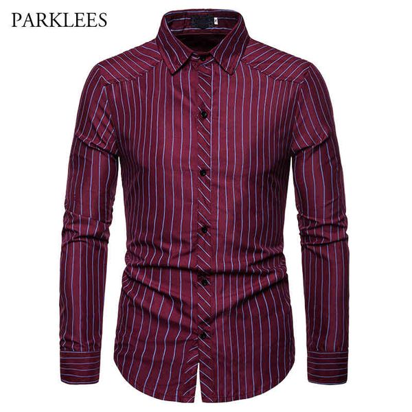 pinstriped shirt design mens brand slim fit long-sleeve dress shirts men button down casual business shirts male 210524, White;black
pinstriped shirt design mens brand slim fit long-sleeve dress shirts men button down casual business shirts male 210524, White;black