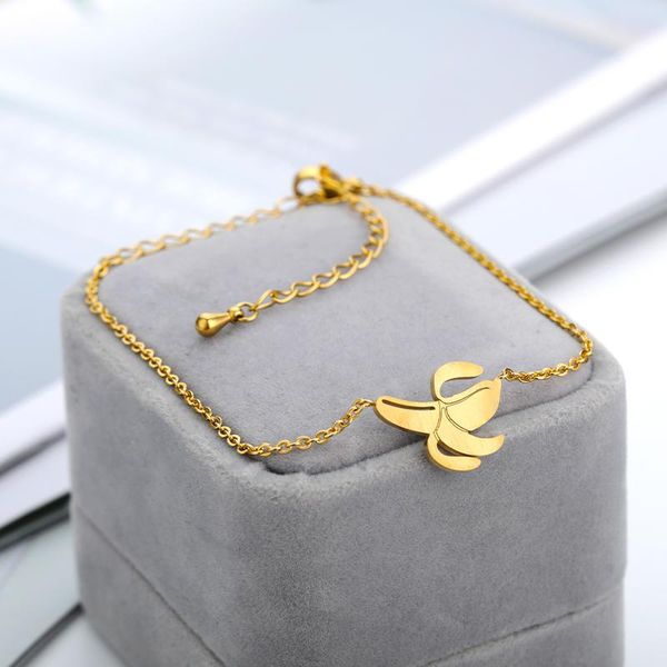 link, chain female personality banana gold bracelet luxury stainless steel bracelets christmas gifts for women accessories jewelry 2021, Black
link, chain female personality banana gold bracelet luxury stainless steel bracelets christmas gifts for women accessories jewelry 2021, Black