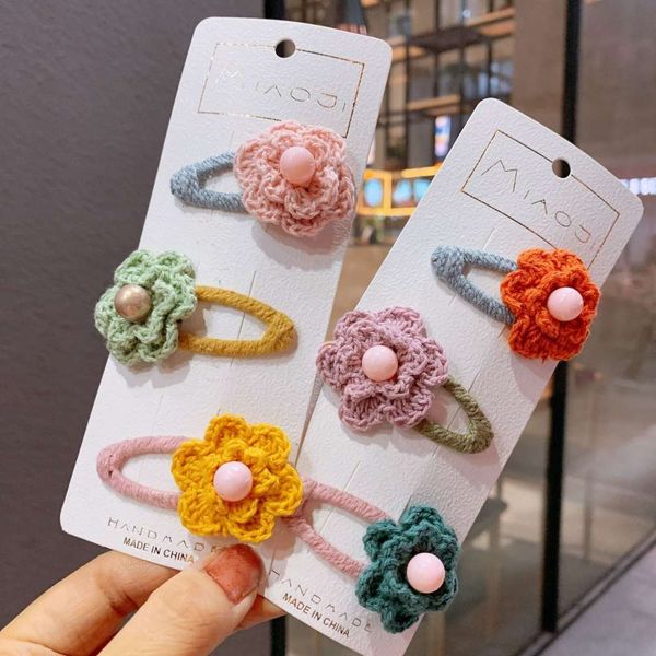 hairpin children's hairpin korean wool flower bb baby headdress girl bangs broken hair clip, Golden;silver
hairpin children's hairpin korean wool flower bb baby headdress girl bangs broken hair clip, Golden;silver