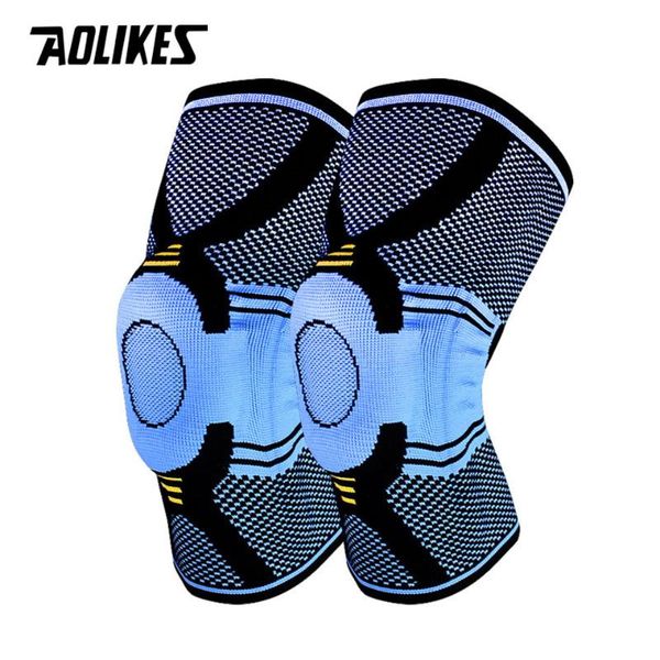 pair silicone spring knee brace sport support strong meniscus protection compression lnee pads protector sports safety elbow &, Black;gray
pair silicone spring knee brace sport support strong meniscus protection compression lnee pads protector sports safety elbow &, Black;gray