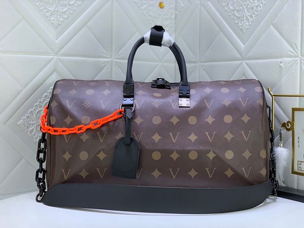 designer luxury leather men and women travel bag cross body large capacity outdoor leisure 50cm, Red;black
designer luxury leather men and women travel bag cross body large capacity outdoor leisure 50cm, Red;black