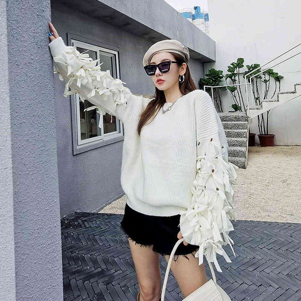 sweaters european station autumn new bow long sleeve crew neck pullover sweater women's loose leisure warm fashion, White;black
sweaters european station autumn new bow long sleeve crew neck pullover sweater women's loose leisure warm fashion, White;black