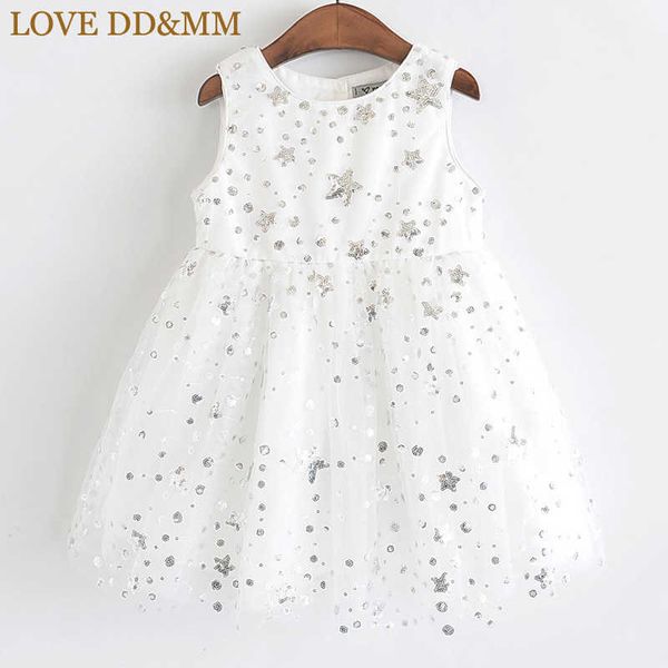 love dd&mm girls dresses summer children's wear girls sweet star sequins mesh sleeveless princess puff dress 210715, Red;yellow
love dd&mm girls dresses summer children's wear girls sweet star sequins mesh sleeveless princess puff dress 210715, Red;yellow